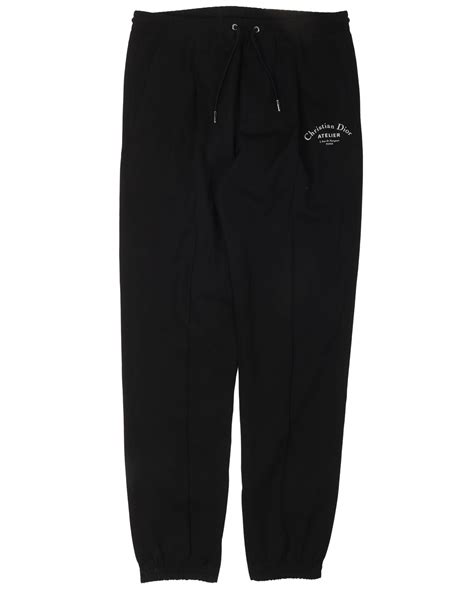 dior track trousers.